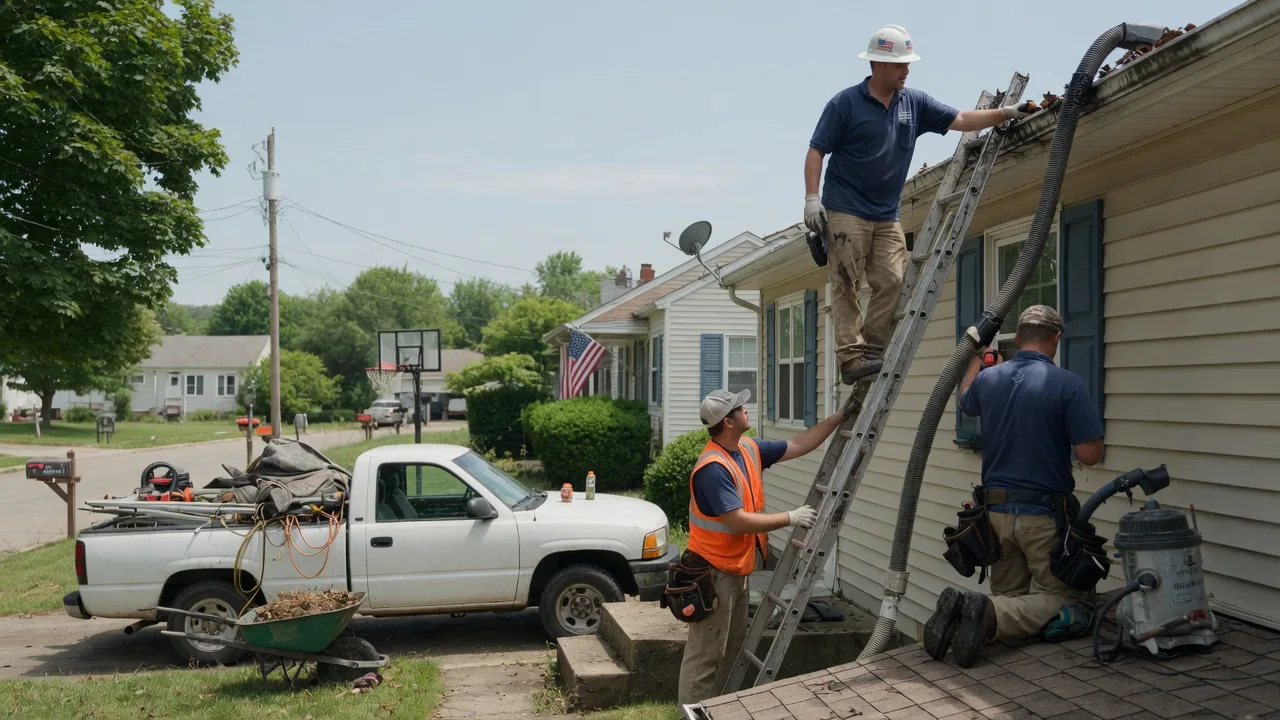 Gutter Installation in Petersburg, IN near me